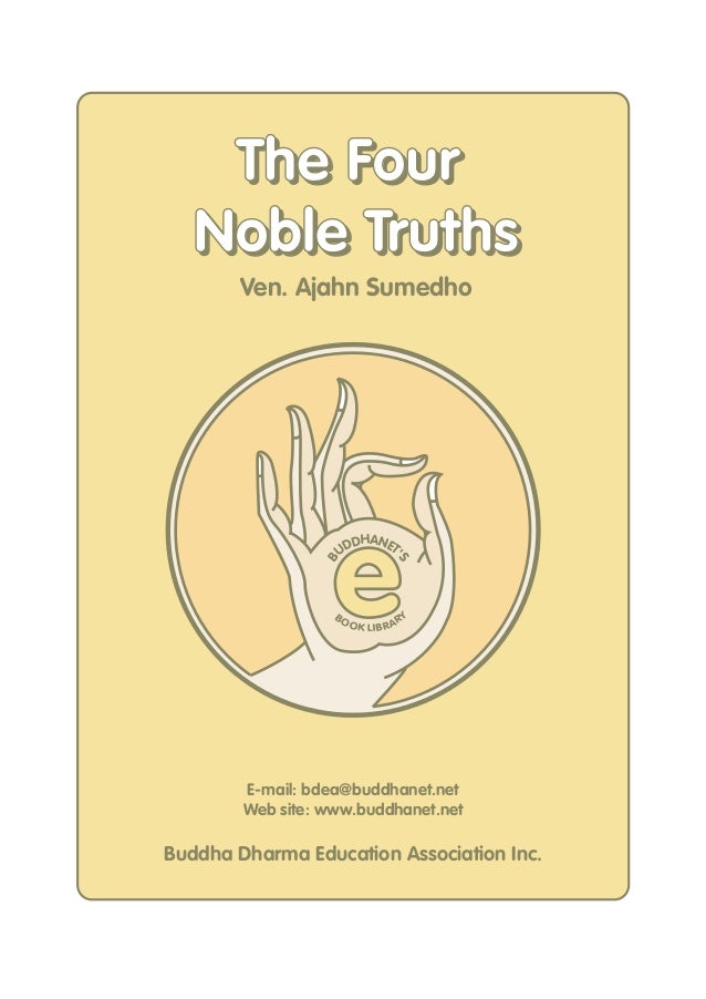 four noble truths thesis